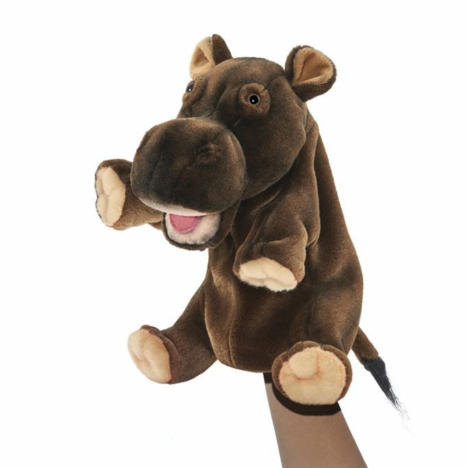 Hippo Puppet 9 in. (4037)