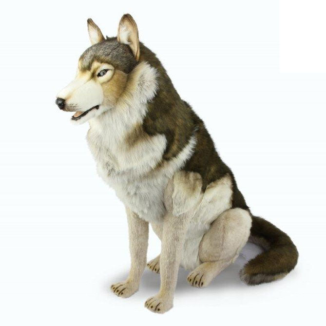 Wolf, Grey Sitting 49 in. (8704)