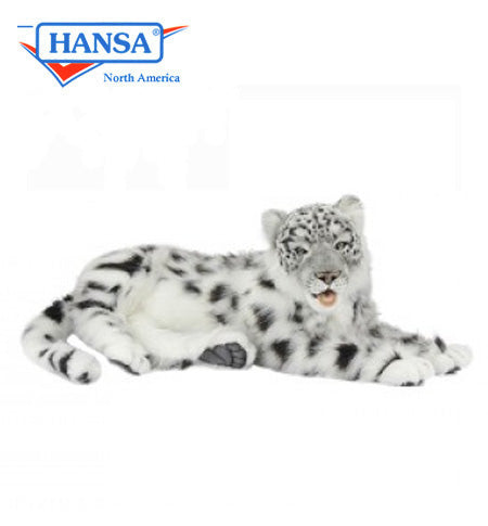 Snow Leopard Jacquard Lying 24 in. (6999)