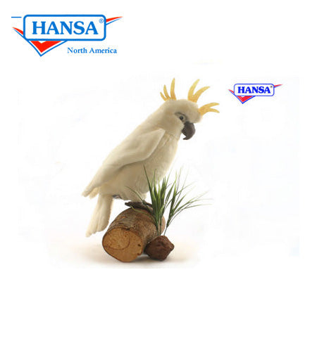Cockatoo, White 12.5 in (2654)