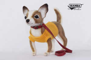 Chihuahua with Yellow Gold Shirt 9 in. (7548)