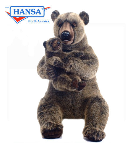 Mama Grizzly & Cub 29 in. (0574)