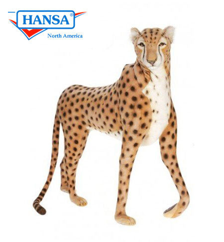 Cheetah Life Size Standing Jacquard 50 in. (6544)