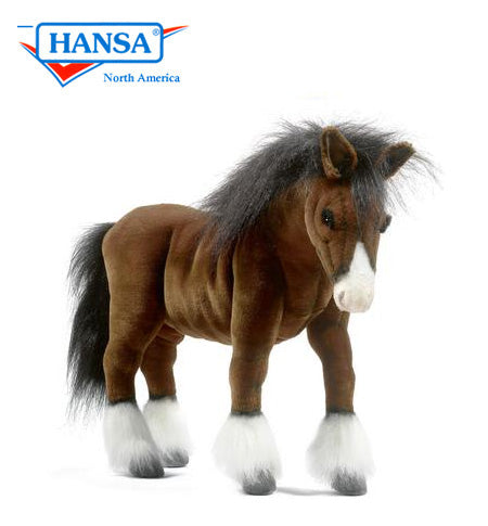 Clydesdale Horse 19 in. (5443)