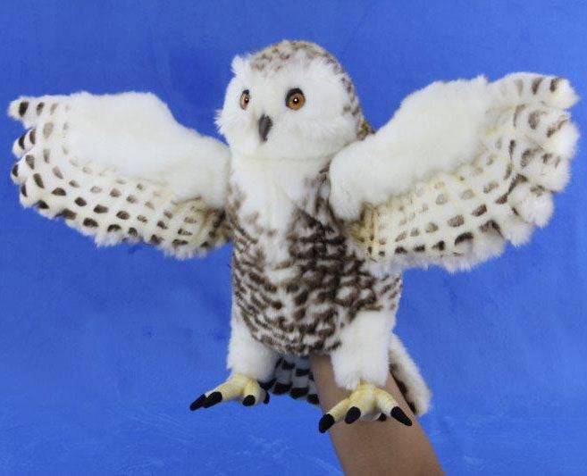 Snowy Owl Puppet 21 in. (8397)