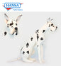 Great Dane, Harlequin, Lifesize (3762)