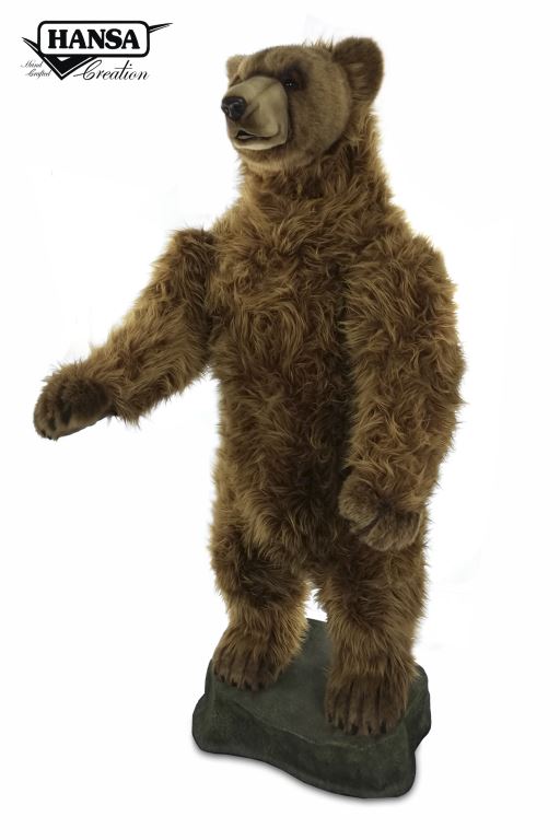Hansatronics Grizzly (6697) 65"H Talking Singing (0756)
