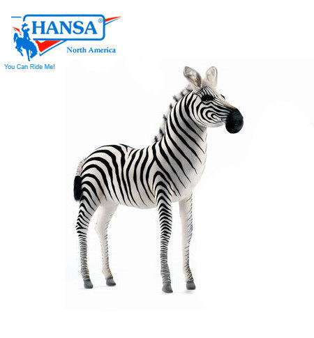 Hansatronics Mechanical Zebra, Ride-On Adult (0234)