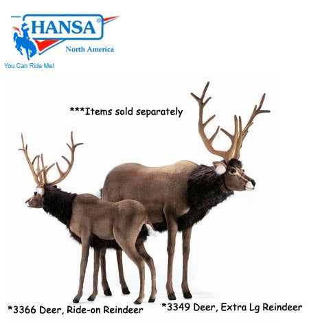 Reindeer, Ride-On (3366)