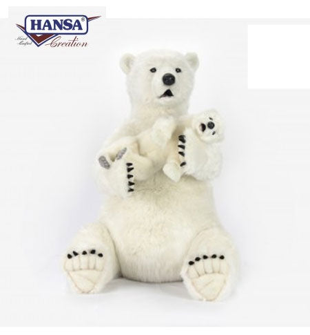 Polar Mama With Baby 30 in. (0578)