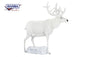 Hansatronics Mechanical White Deer Talking Singing 60 in. (0640)