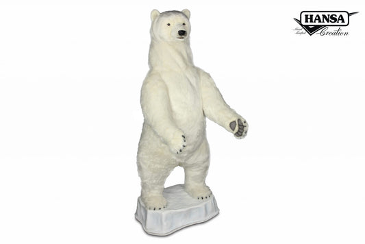Hansatronics Polar Bear 64 in. (7853) Talking Singing (0808)