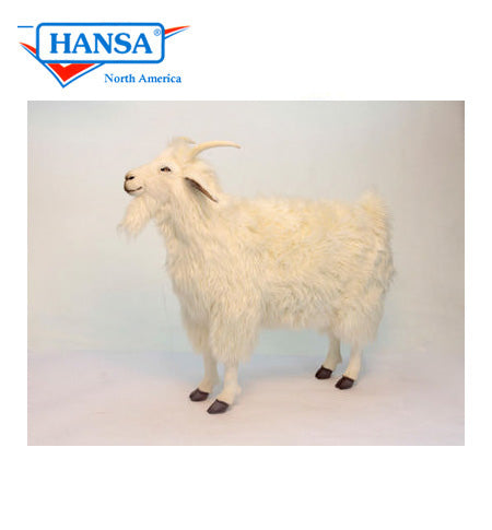 Hansatronics Mechanical White Goat (Cashmere) 42 in. (0402)