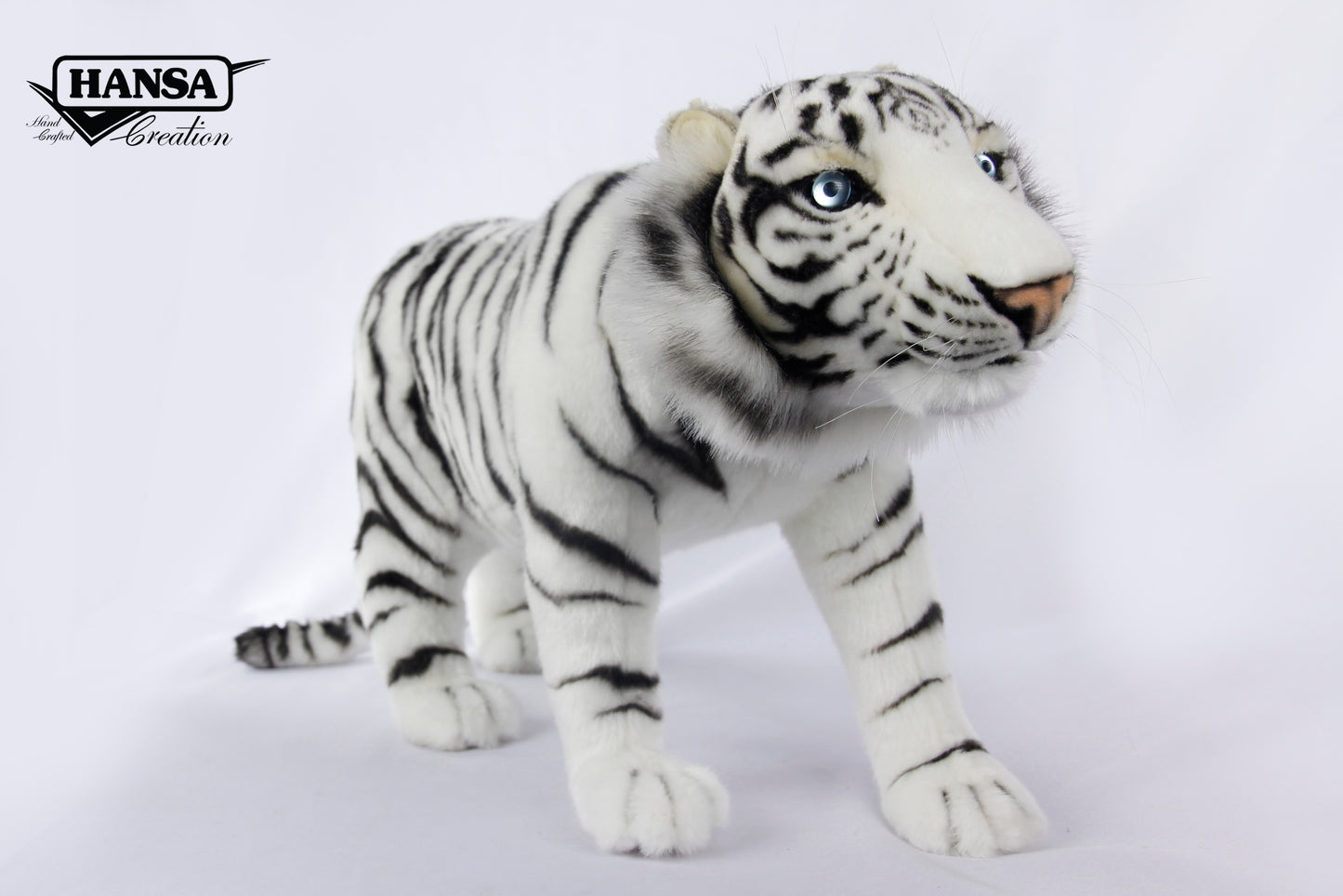 Tiger White Standing (0782)