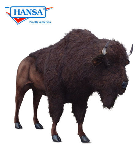 Hansatronics Mechanical Buffalo Bison, Life Size (0007)